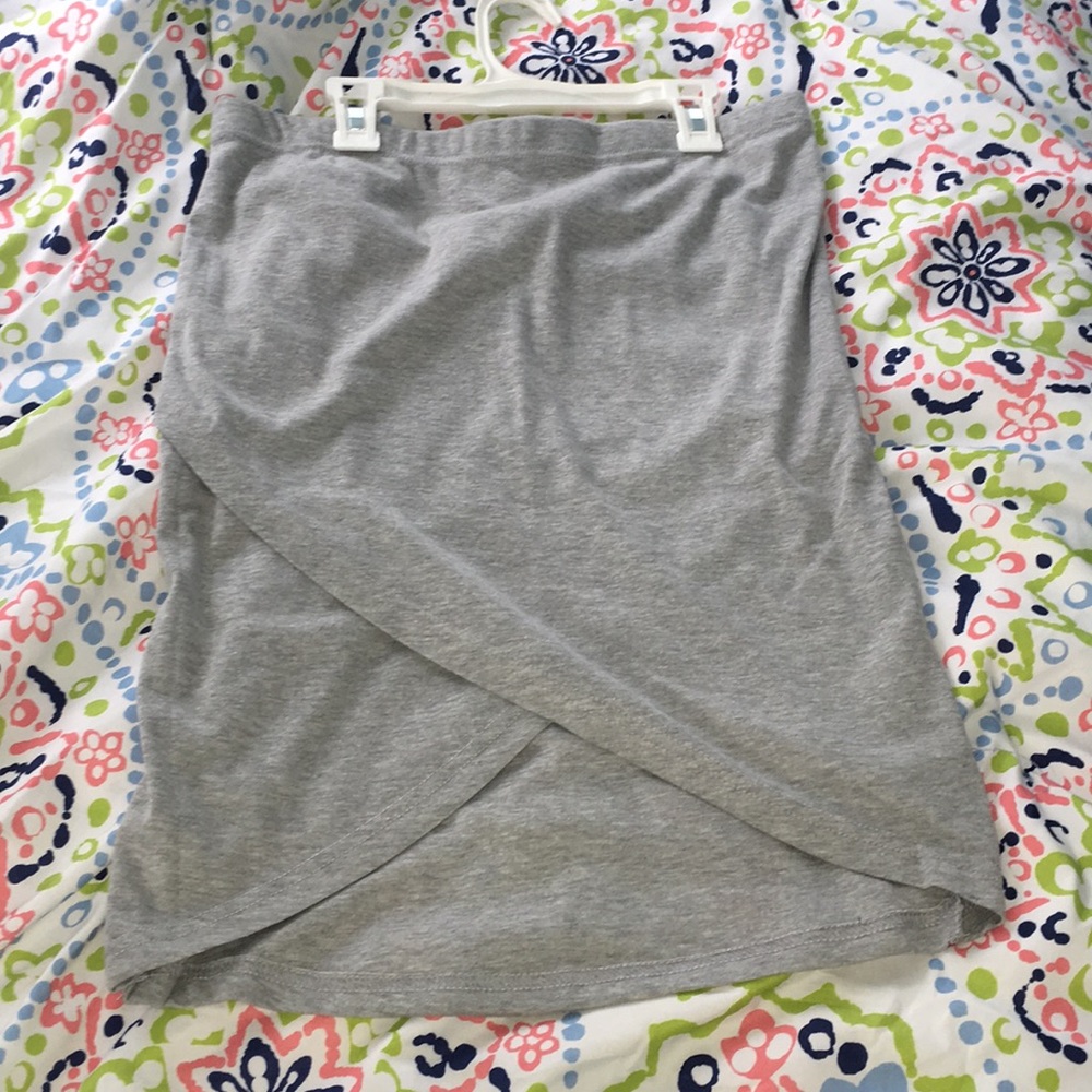 Gray skirt